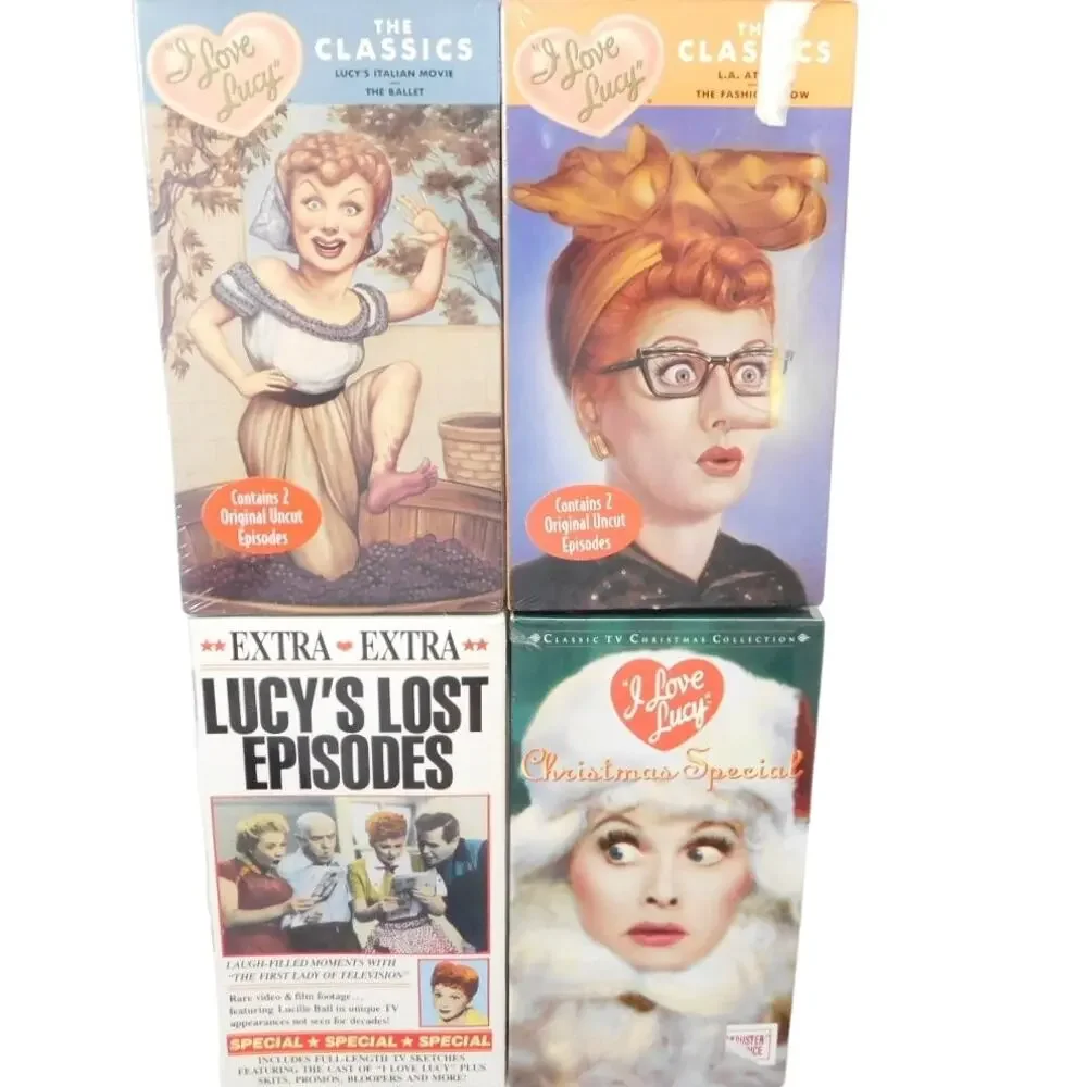 I Love Lucy Collection VHS Tapes